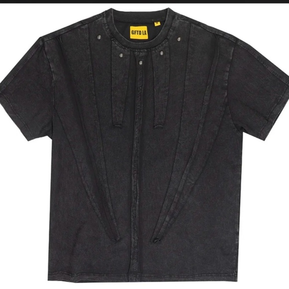 GFTD LA CUT & SEW PAK CHARCOAL BLACK T SHIRT NWT 
Size Large